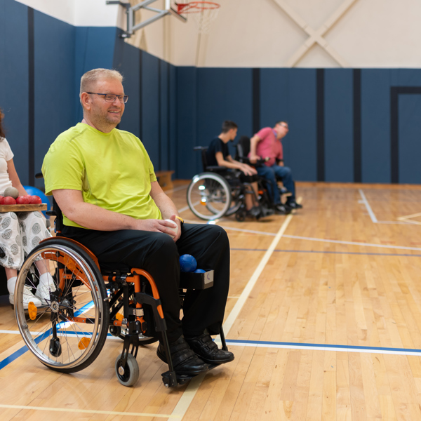 Wheelchair sportsperson